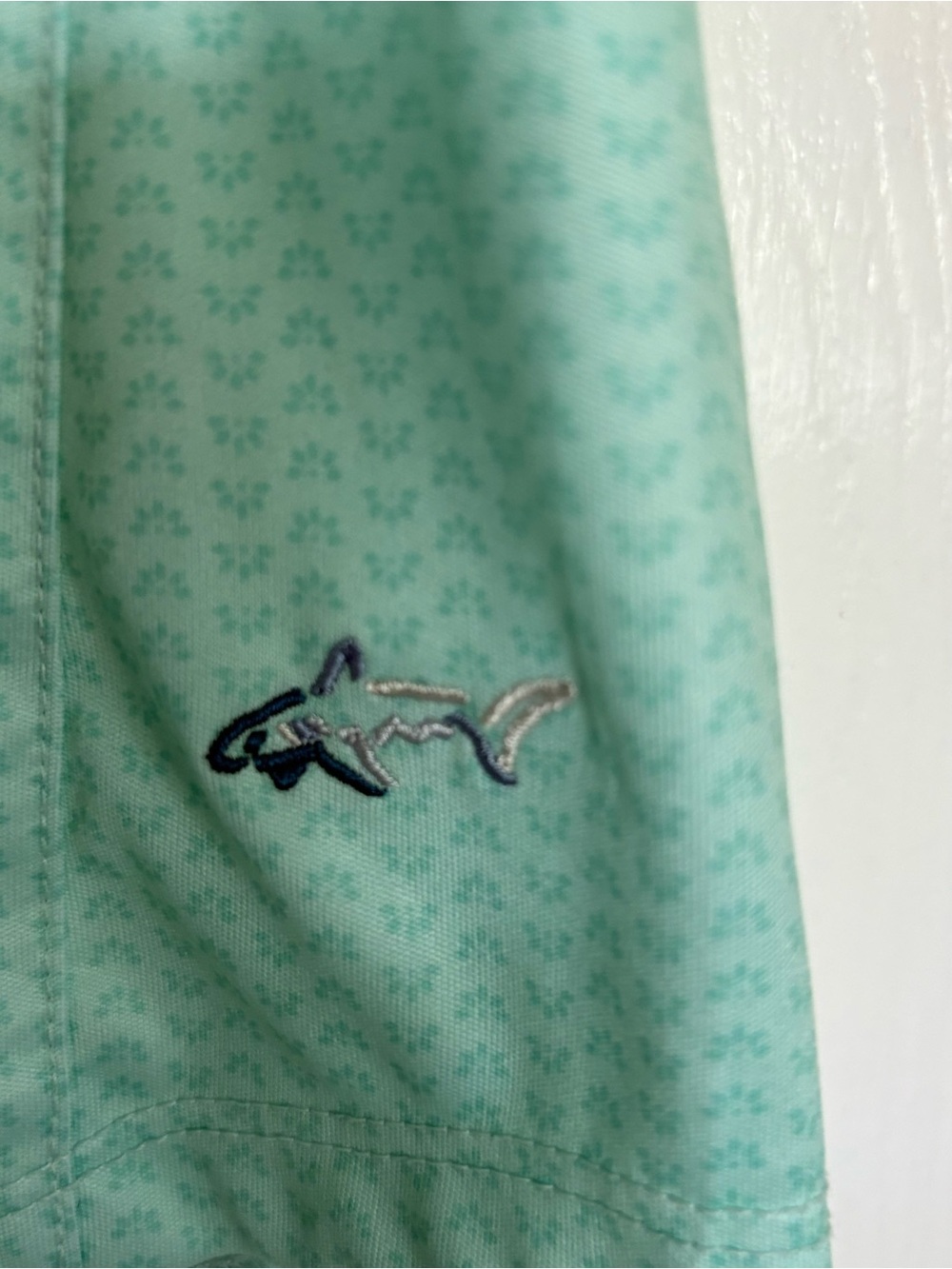 Greg Norman Mint Sleeveless Polo Tank Top - Picture 2 of 7